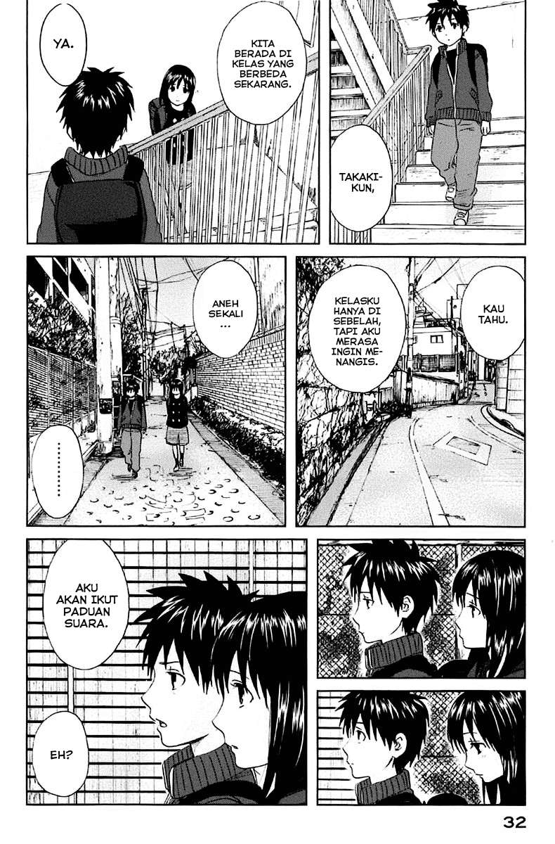 Byousoku 5 Centimeter Chapter 1 Gambar 34